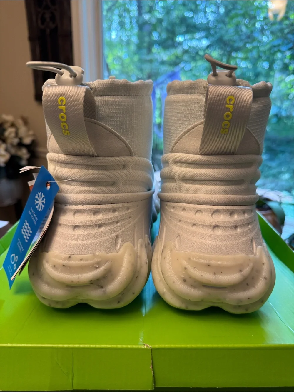 Crocs Echo Boot Z Shield 'Grey' Size 7 Man or 9 women